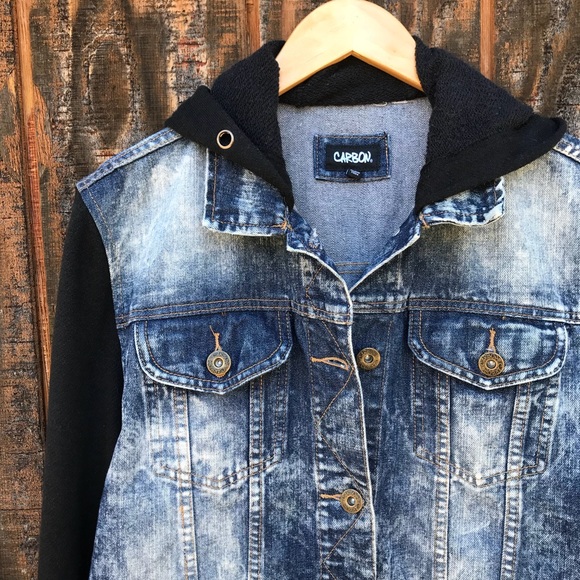 carbon denim jacket